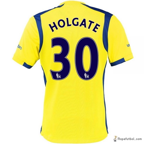 Camiseta Everton Replica Tercera Ropa Holgate 2016/17 Amarillo